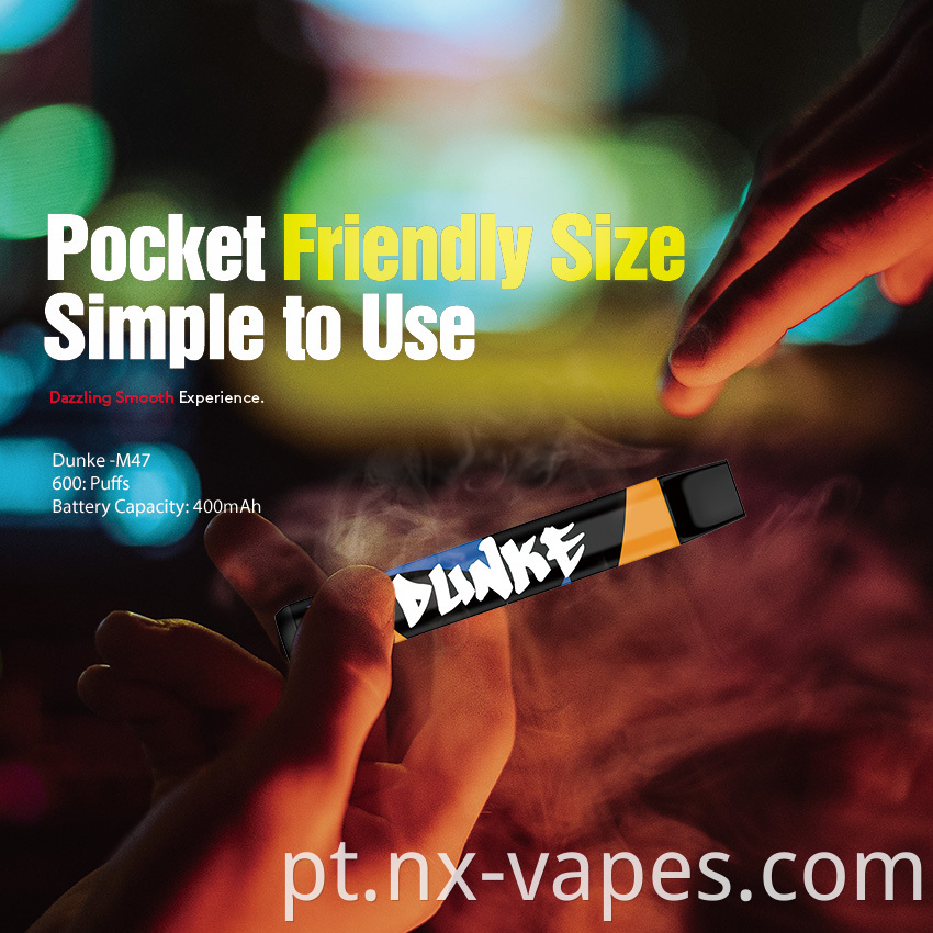 Disposable e-cigarette video promotional image